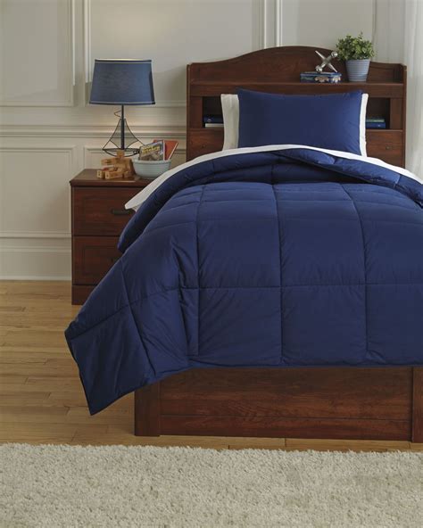 Buy Navy Twin Comforter